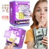 Vaikiška elektroninė taupyklė–seifas su PIN kodu banknotams ir monetoms