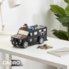 Vaikiška taupyklė–seifas policijos automobilio formos su kodu