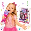 Vaikiškas karaoke mikrofonas Tobbi-Toys, rožinis