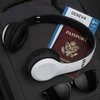 VEZO Bluetooth belaidės ant ausų dedamos ausinės sportui ir žaidimams