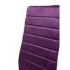 Violetinė veliūrinė kėdė – elegancija ir komfortas moderniai svetainei
