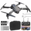 WiFi, FPV dronas vaikams su dviem kameromis ir 3 akumuliatoriais
