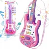 Žaislinė gitara vaikams, rožinė, 53 cm