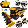 Žaislinis New Holland traktorius-kombainas – su garsais, šviesomis ir važiuojančiomis detalėmis