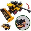 Žaislinis New Holland traktorius-kombainas – su garsais, šviesomis ir važiuojančiomis detalėmis