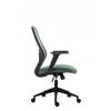 Žalia ergonominė biuro kėdė su tinkleliu
