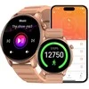Zeblaze Btalk 3 Pro – stilingas rožinis išmanusis laikrodis moterims su ryškiu AMOLED ekranu