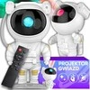 Žvaigždžių projektorius vaikams – astronauto naktinė lempa