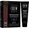 „American Crew Precision Blend“ pusiau ilgalaikiai plaukų dažai, 7-8 šviesūs, 3 vnt., 40 ml