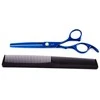Blue Fox Mėlyna Rose Mėlyna Hairdressing Thinners, Case and Accessories