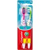 Colgate Max Baltas - 2 pak., minkšti dantų šepetėliai