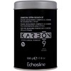 Echosline Karbon 9 Dust-Free Bleaching Powder with Charcoal plaukus šviesinantys milteliai, 500g