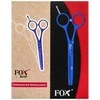 FOX hairdressing thinning shears - Baltas