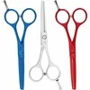 FOX hairdressing thinning shears - Raudona