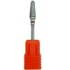 Carbide cone cutter - thin red nail manicure cutter