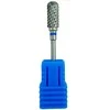 Blue Carbide Cylindrical Cutter - Nail manicure cutter, mėlynas colour