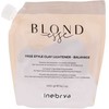 „Inebrya“ šviesinantys plaukų milteliai su neutraliais pigmentais ir „Blondesse“ moliu („Free Style Clay Lightener - Bayalage“) 400g