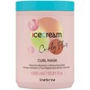 Inebrya Ice Kreminis Skirtas garbanotiems plaukams Plus - produktų asortimentas gražiems ir sveikiems garbanotiems plaukams, 1000 ml