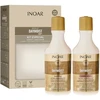 INOAR Absolut Daymoist Duo Kit - priemonių rinkinys chemiškai pažeistiems plaukams 2x250 ml