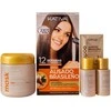 Plaukų tiesinimo rinkinys KATIVA Brazilian Straightening Keratin Set