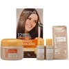 Plaukų tiesinimo rinkinys KATIVA Brazilian Straightening Keratin Set