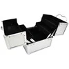 Lelani - sidabrinis cosmetic case for polishes and accessories