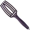 Plaukų šepetys džiovinimui Olivia Garden Fingerbrush Mėlyna Sapphire Medium