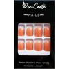 Pink Deni Carte Tipsy Square - Set Of False Nails - Rožinė Nude | Rožinė Cielisty