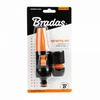 2 dalių laistymo priedų rinkinys 1/2" žarnoms Bradas Juodas LINE