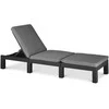2-jų lauko gultų komplektas DAYTONA DELUXE, Graphite