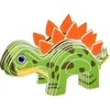 3D kartoninė dėlionė – dinozauras Stegosaurus