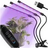 60 LED lempa augalų augimui su laikmačiu
