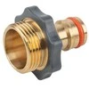 Adapteris su išoriniu sriegiu 3/4" Bradas BRASS SOFT, žalvaris