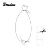 Agroplėvelė nuo šalnų Bradas Spring, 17 g/m², 1.1 x 5 m, balta