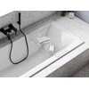 Akrilinė lentynėlė voniai Besco Clear, 70 cm