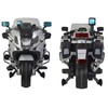 Akumuliatorinis motociklas vaikams BMW R1200 Police, sidabrinis