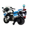 Akumuliatorinis motociklas vaikams BMW R1200 Police, sidabrinis