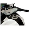 Akumuliatorinis motociklas vaikams BMW R1200 Police, baltas