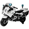 Akumuliatorinis motociklas vaikams BMW R1200 Police, baltas
