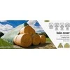 Apsauginis uždangalas šienui ir šiaudams Bradas Agriculture BALE COVER, 12x25 m