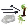 Archeologo kasinėjimų rinkinys lagamine "Dinozauras" (1 vnt.)
