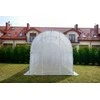 Arkinis šiltnamis su orlaidėmis 2.5x4 (10m2) 4 sekcijos, baltas