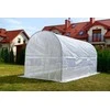 Arkinis šiltnamis su orlaidėmis 3x4.5 (13.5m2), dvigubos durys, baltas
