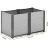 Augalų dėžė GROW BOX PLUS M, 82x41x45 cm