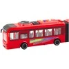 Autobusas su šviesos ir garso efektais, 1:16, raudonas