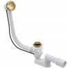 Automatinis vonios sifonas su persipylimu Alcaplast, Gold