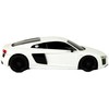 Automobilis Audi R8 su nuotolinio valdymo pultu, baltas