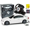 Automobilis BMW M3 su nuotolinio valdymo pultu 1:18, baltas