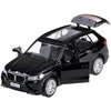 Automobilis BMW X5M su garso ir šviesos efektais, juodas