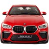 Automobilis BMW X6 M su nuotolinio valdymo pultu, raudonas